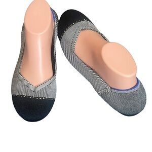 Rothy's The Flat Gray Mist Captoe Ballet
Classic Comfort Shoe
Women's US 9.5